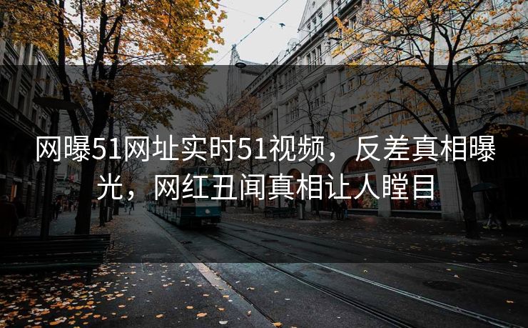 网曝51网址实时51视频，反差真相曝光，网红丑闻真相让人瞠目